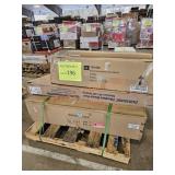 55" Vanity Top, Shower Floor, Hose Stands