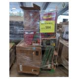 Coffee Table, Christmas Tree, Wreath, Mailbox Lot