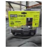 Ryobi 18v 2 ah battery
