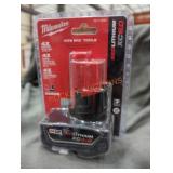 Milwaukee M12 xc 6 ah battery