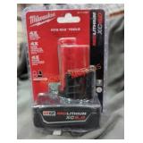 Milwaukee M12 xc 6 ah battery