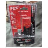 Milwaukee M12 xc 6 ah battery