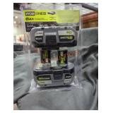 2 Ryobi 18v 6 ah batteries