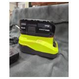 Ryobi 18v 4 ah battery and charger