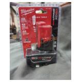 Milwaukee M12 xc 6 ah battery