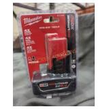 Milwaukee M12 xc 6 ah battery