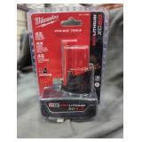 Milwaukee M12 xc 6 ah battery