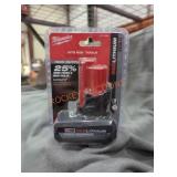 Milwaukee M12 xc 5 ah battery