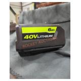 Ryobi 40v 6 ah battery