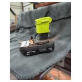 Ryobi 18v 2 ah battery and charger