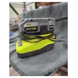 Ryobi 18v 4 ah battery and charger