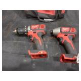Milwaukee M18 2 Tool Combo, Missing Batteries &