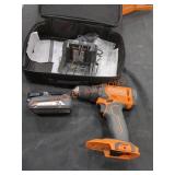Ridgid 18v 1/2" Drill/Driver Kit