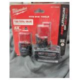 Milwaukee M12 cp 3 ah and xc 6 ah battery