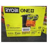 Ryobi 18v 18ga Brad Nailer, Tool Only
