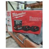 Milwaukee M18 high output 6 ah battery & 2 5 ah