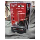 Milwaukee M12 xc 6 ah battery