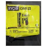 Ryobi 18v 3/8" Crown Stapler, Tool Only