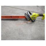 Ryobi 18v 22" Hedge Trimmer, Tool Only