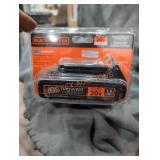Black and decker 20v lithium 1.5 ah battery