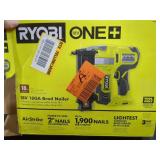 Ryobi 18v 18Ga Brad Nailer, Tool Only