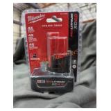 Milwaukee M12 xc 6 ah battery