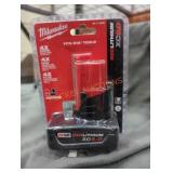 Milwaukee M12 xc 6 ah battery