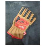 Milwaukee work gloves LARGE