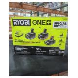 Ryobi 18v lithium high performance starter kit