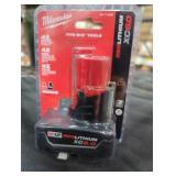 Milwaukee M12 xc 6 ah battery