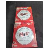 (2)Milwaukee 6-1/2" Track Saws