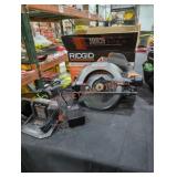 Ridgid 18v 6-1/2" circular saw and charger