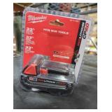 Milwaukee M18 cp 2 ah battery