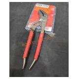 Milwaukee 10" comfort grip straight jaw pliers