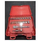 Milwaukee 1/4" Drive SAE/Metric Drive Socket Set
