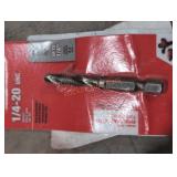 Milwaukee 1/4-20 UNC Bit