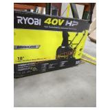 Ryobi 40v 18" Snow Blower Kit