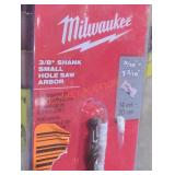 Milwaukee 3/8" small Hole Arbor Saw
