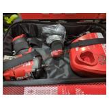 Milwaukee 3/8" stubby impact wrench kit