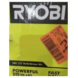 RYOBI 18V Drill Kit