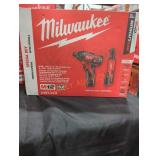 Milwaukee M12 1/4" hex screwdriver, 3/8" ratchet