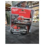 2 Milwaukee high output cp 3 ah batteries