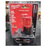 Milwaukee M12 xc 6 ah battery