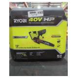 Ryobi 40V 12" Chainsaw Kit
