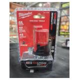 Milwaukee M12 xc 6 ah battery