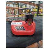 Milwaukee M12 2 ah battery and charger