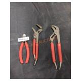 Milwaukee Pliers Set