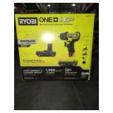 Ryobi 18v 1/4" HEX Impact Driver Kit