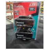 2 Makita 18v 6 ah batteries