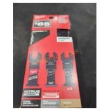 Milwaukee 5 PC multi tool blade kit